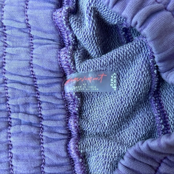 FP Movement by Free People All Star Sweat Athletic Shorts Super Berry SZ XS NWT - Picture 10 of 10